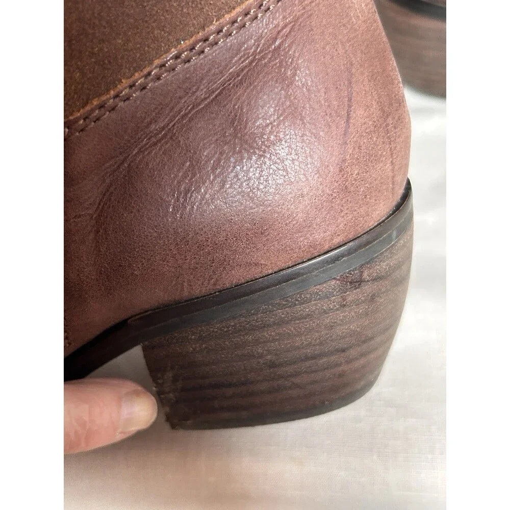 Lucky Brand Women's Komah Over-the-Knee Boot in Brown suede leatherSize 8.5 M